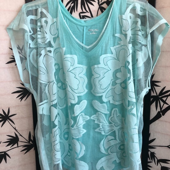 Merona Tank Top with Swimsuit Coverup Size L - Picture 11 of 13